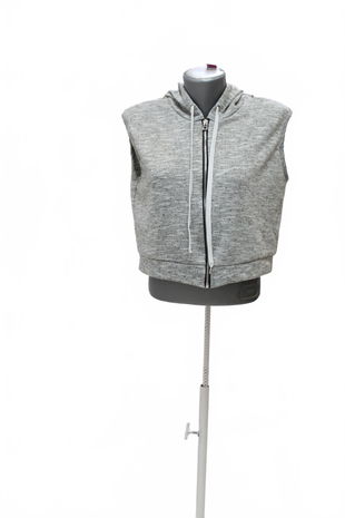 Dámska vesta Guess, farba sivá, veľkosť M