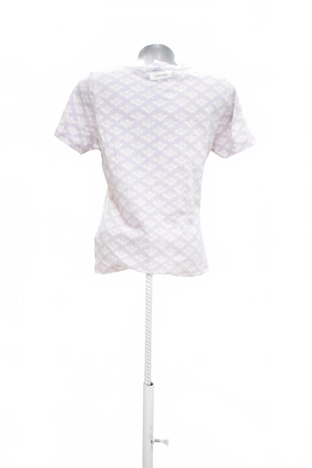 Dámske tričko Calvin Klein bez potlače, farba kvetovaná, veľkosť XS