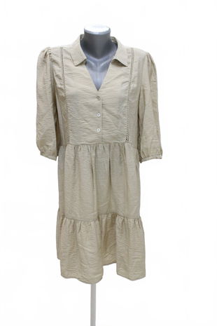 Dámske šaty Mohito, farba béžová, veľkosť 38