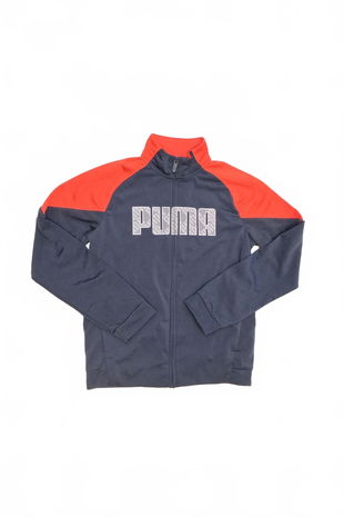 Chlapčenská mikina Puma s potlačou, farba viacfarebná, veľkosť 164