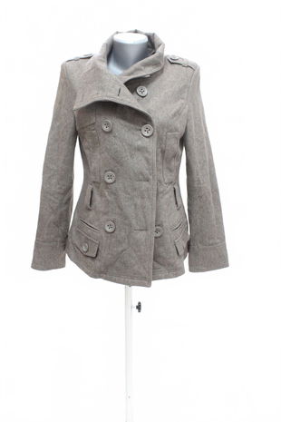 Dámsky kabát Clockhouse / Ckh, farba sivá, veľkosť M