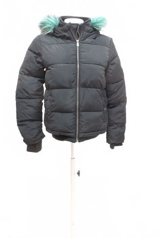 Dievčenská zimná bunda Canda, farba čierna, veľkosť 158