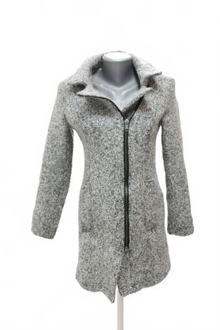 Dámska bunda Flame, farba sivá, veľkosť S