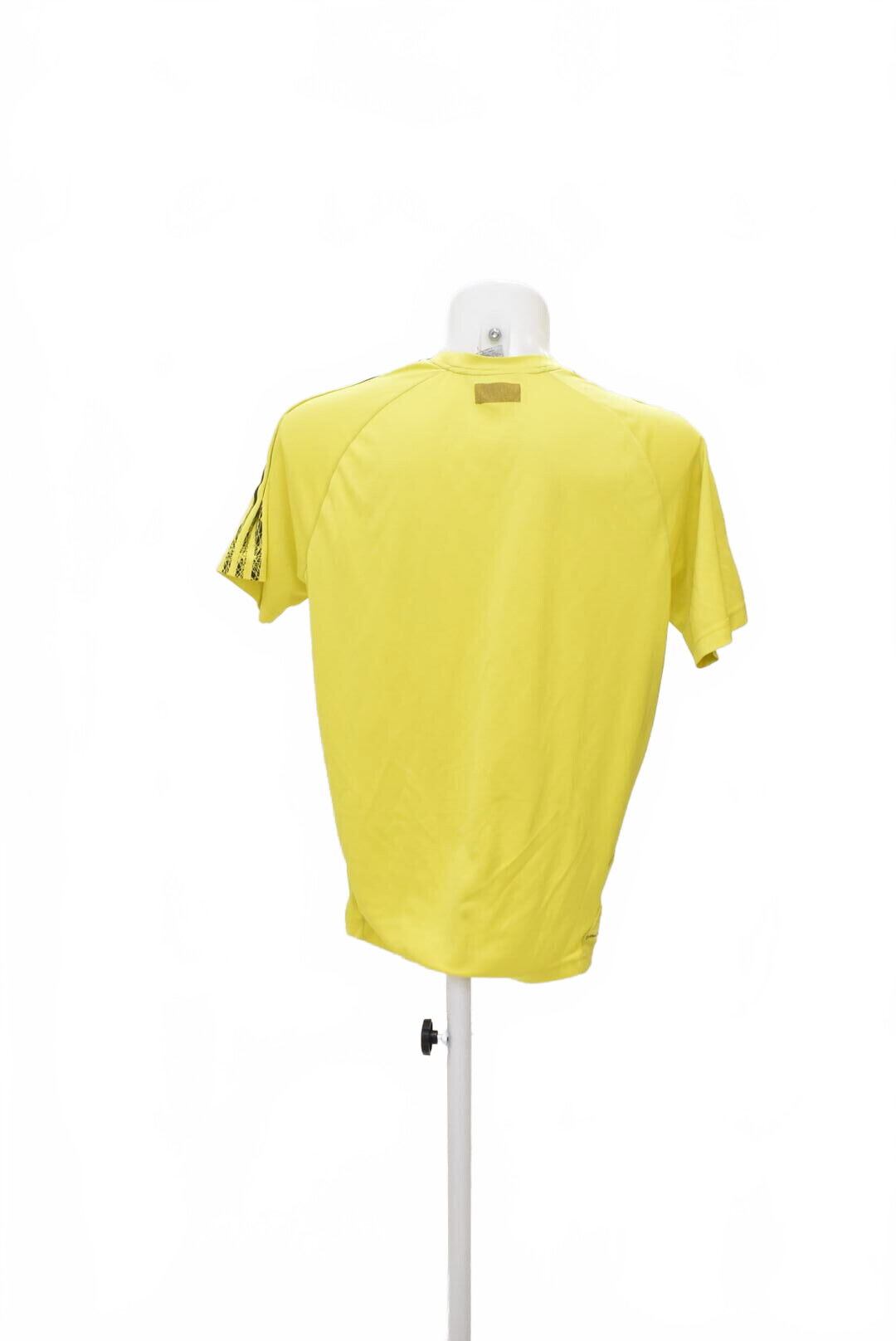 Pánské tričko Adidas bez potisku, barva žlutá, velikost L