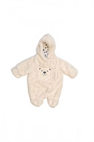 Dievčenská zimná kombinéza Dopo Dopo, farba biela, veľkosť 56