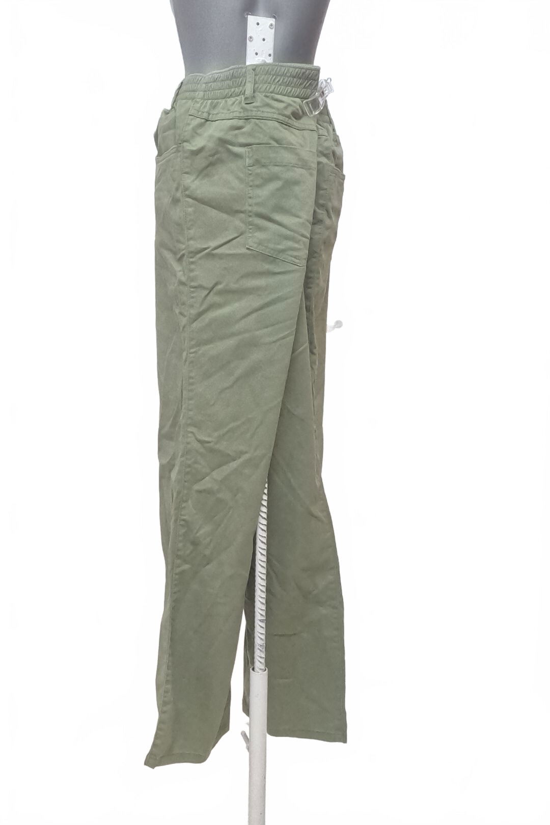 Dámské kalhoty Bpc Bonprix Collection, barva zelená, velikost 52