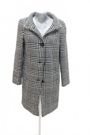 Dámsky zimný kabát Marks & Spencer, farba vzorovaná, veľkosť 38