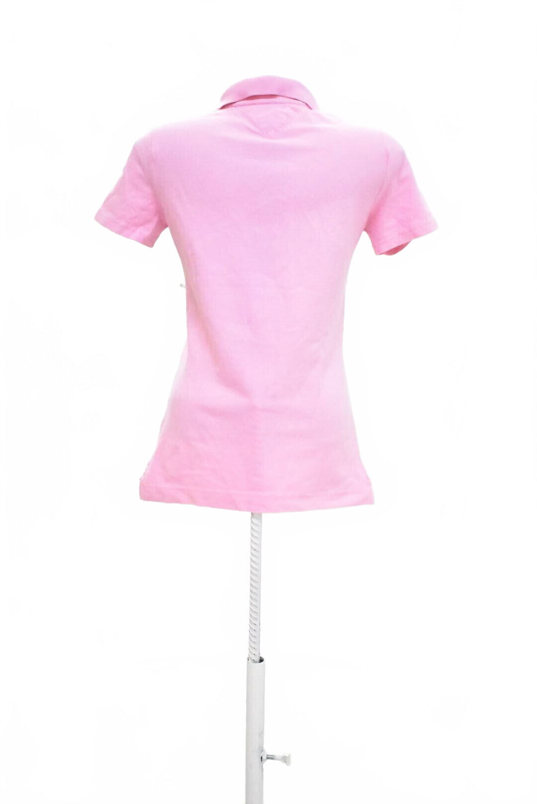 Dámske tričko Tommy Hilfiger bez potlače, farba ružová, veľkosť XS