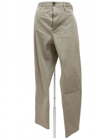 Pánské kalhoty F&F, barva béžová, velikost 2XL