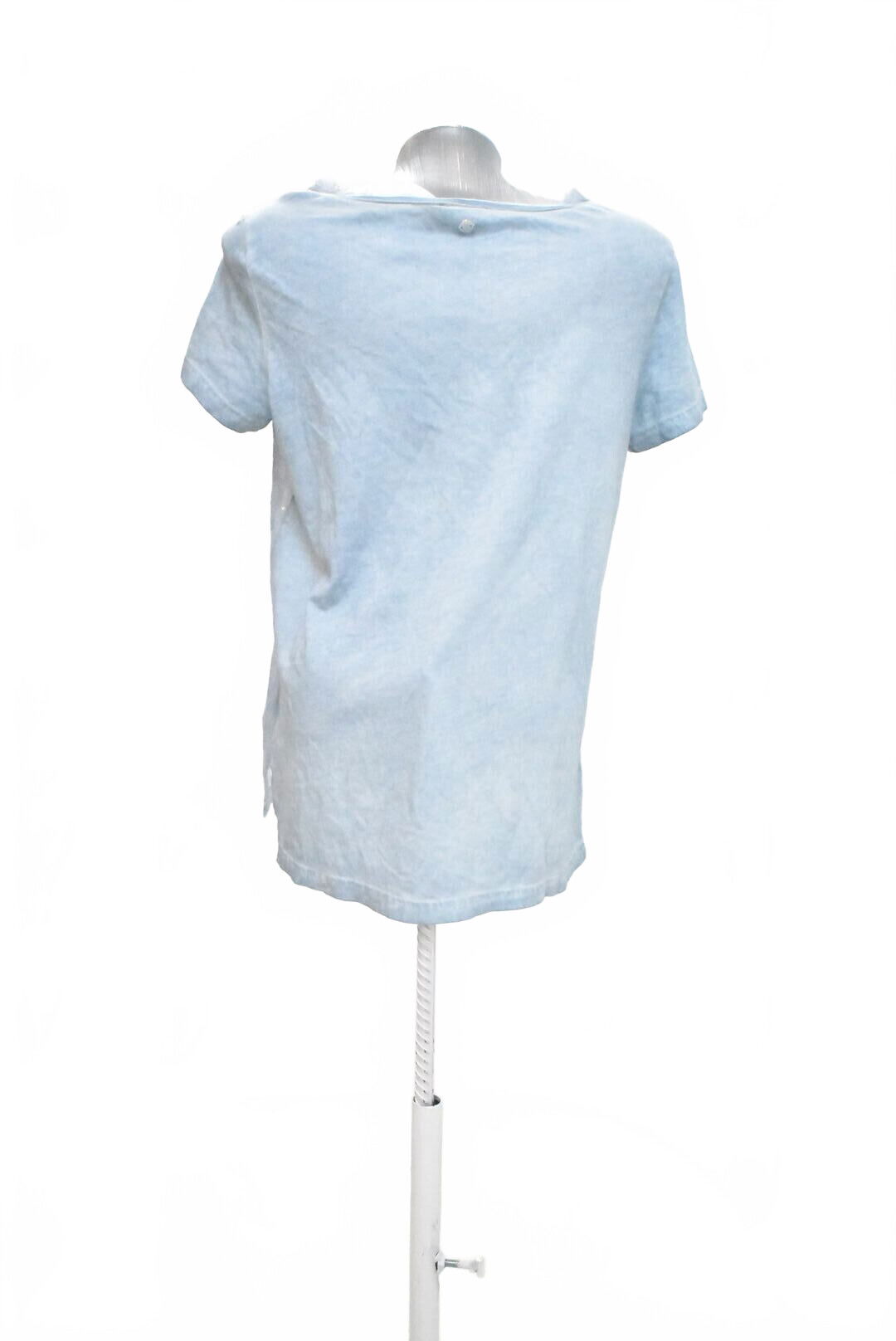 Dámske tričko Taifun bez potlače, farba modrá, veľkosť 34