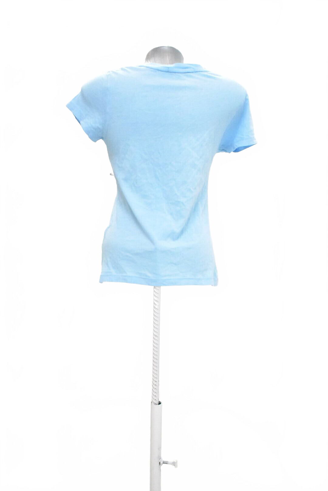 Dámske tričko Calvin Klein Jeans s potlačou, farba modrá, veľkosť XS