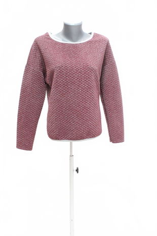 Dámska mikina Sweetissima bez potlače, farba bordó, veľkosť M