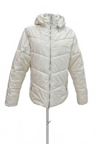 Dámska zimná bunda Alpine Pro, farba biela, veľkosť M