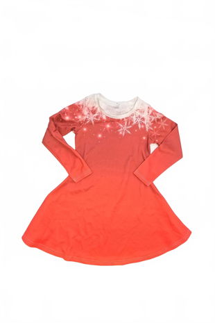 Dievčenské šaty Genesis, farba červená, veľkosť 128
