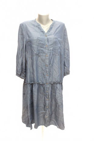 Dámske šaty Beloved, farba denim, veľkosť 42
