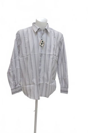Pánská košile Genesis, barva pruhovaná, velikost 42