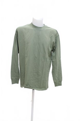 Pánské tričko Genesis bez potisku, barva khaki, velikost M