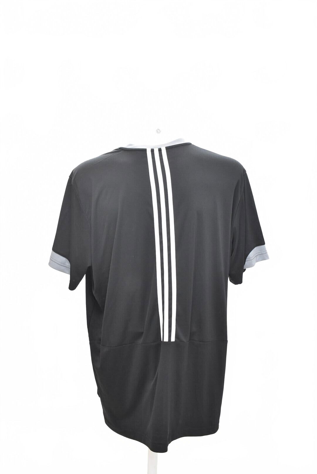 Pánské tričko Adidas bez potisku, barva černá, velikost L