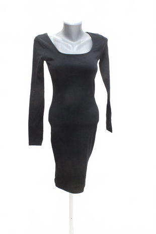 Dámske šaty Fisherfield, farba čierna, veľkosť 34