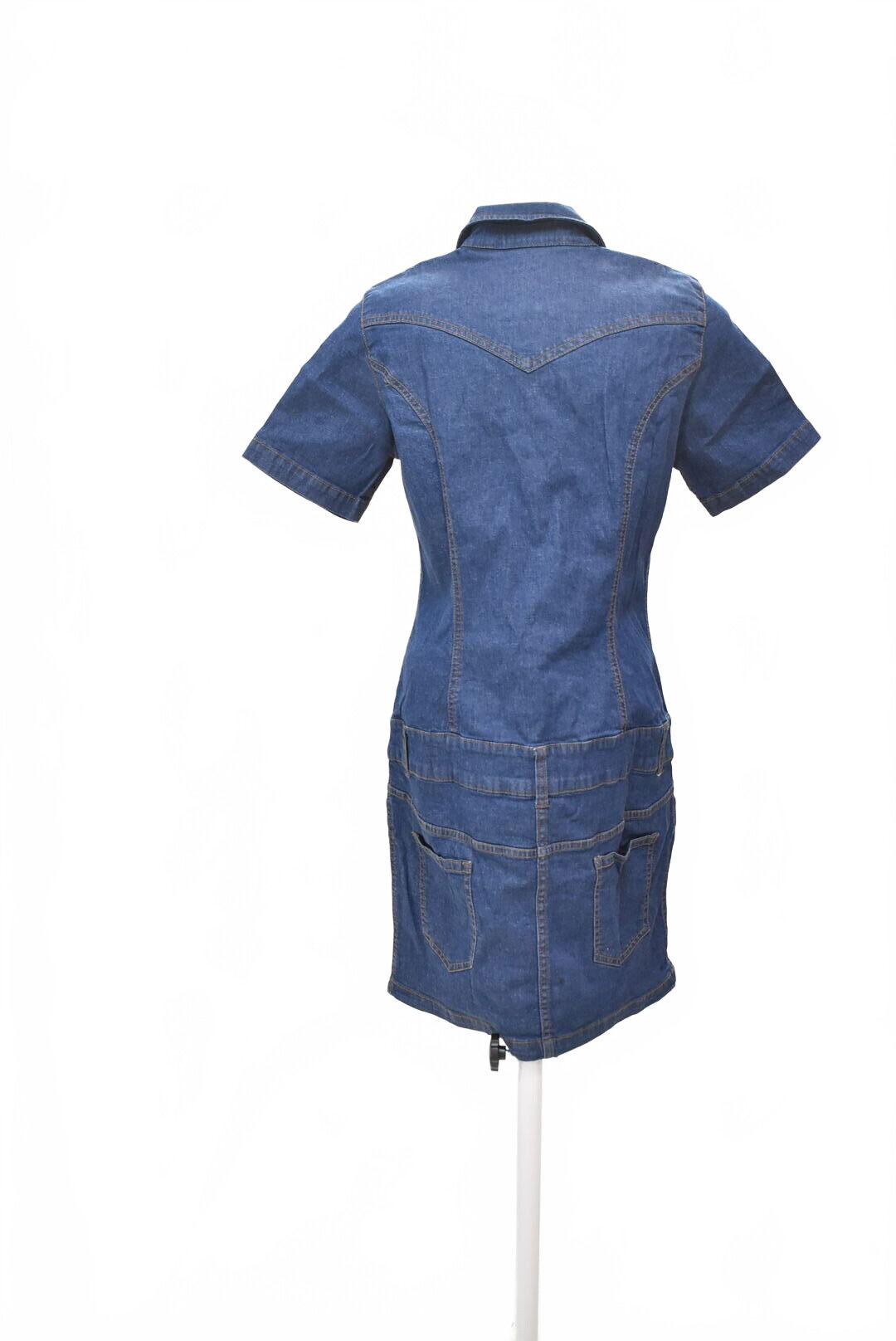 Dámske šaty John Baner, farba denim, veľkosť 36