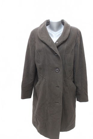 Dámsky zimný kabát Michele Boyard, farba hnedá, veľkosť L