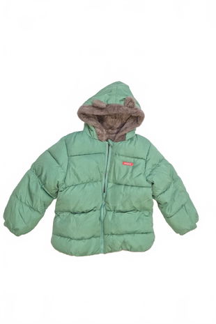 Dievčenská zimná bunda Genesis, farba khaki, veľkosť 5-6 r