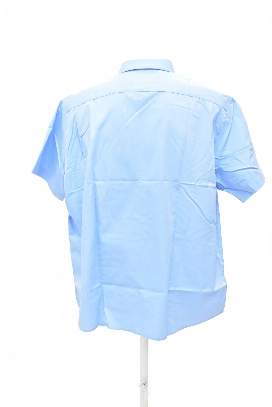 Pánská košile s krátkým rukávem Genesis, barva modrá, velikost 45