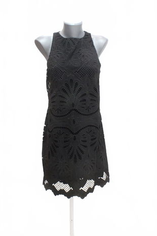 Dámske šaty Mango, farba čierna, veľkosť M