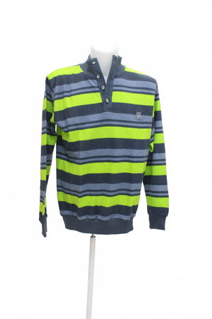 Pánsky sveter Genesis, farba pruhovaná, veľkosť 2XL