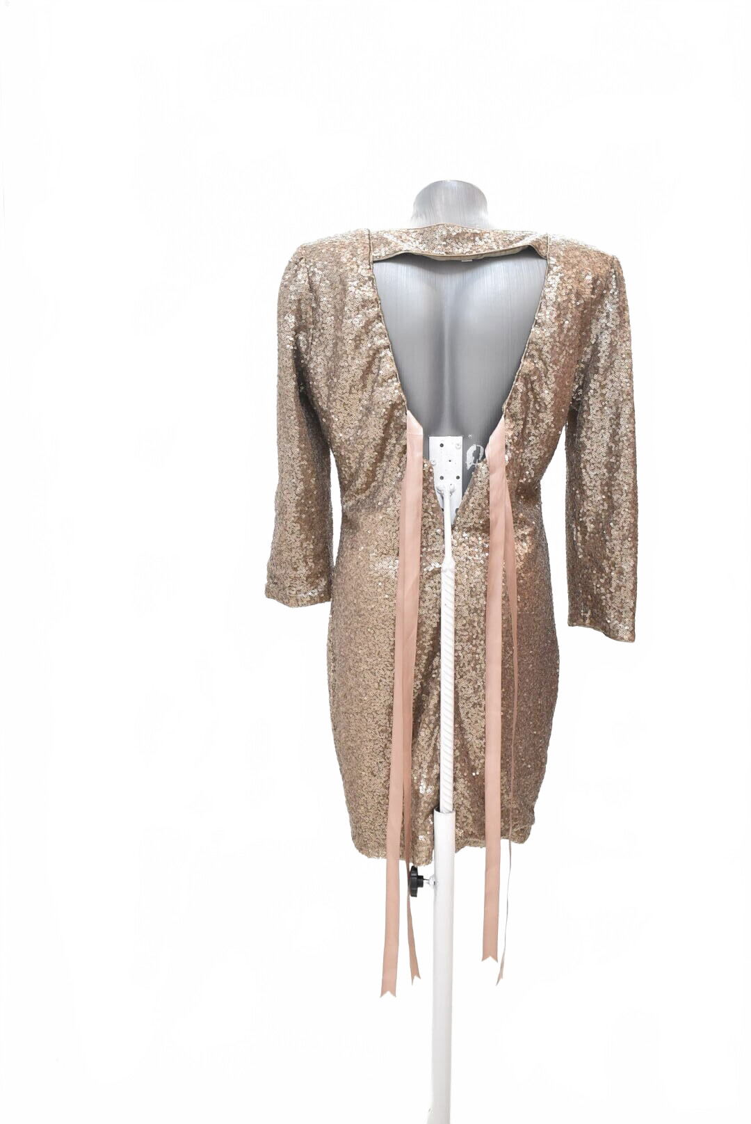 Dámske šaty Genesis, farba zlatá, veľkosť 42