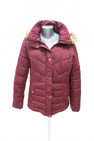 Dámska zimná bunda Camaieu, farba bordó, veľkosť 44