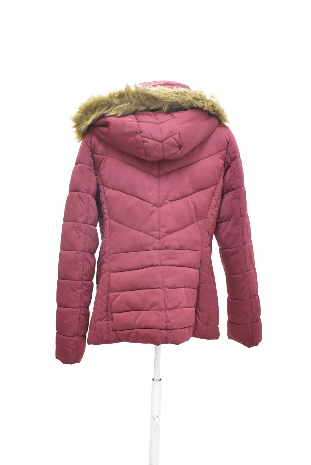 Dámska zimná bunda Camaieu, farba bordó, veľkosť 44