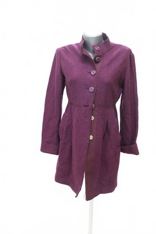 Dámsky kabát Marella, farba fialová, veľkosť S