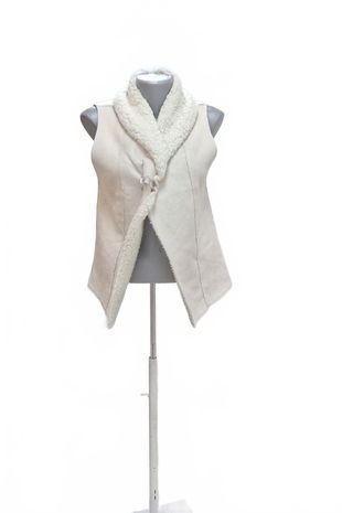 Dámska vesta Fbsister, farba béžová, veľkosť M