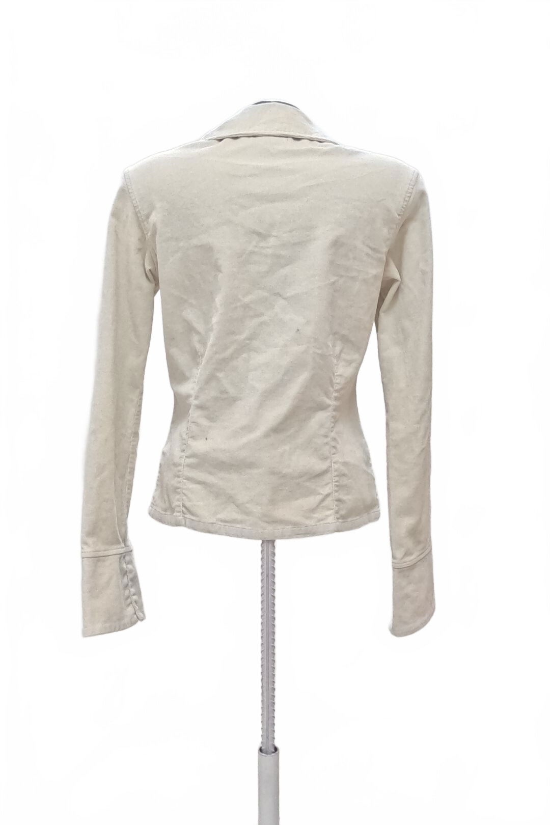 Dámska bunda Amisu, farba béžová, veľkosť M