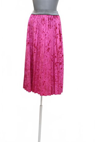Dámska sukňa Amisu, farba ružová, veľkosť 34