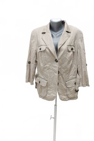 Dámské sako Gerry Weber, barva béžová, velikost 46