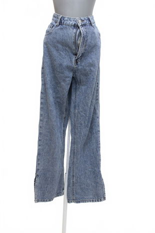 Dámské kalhoty Fbsister, barva denim, velikost XL