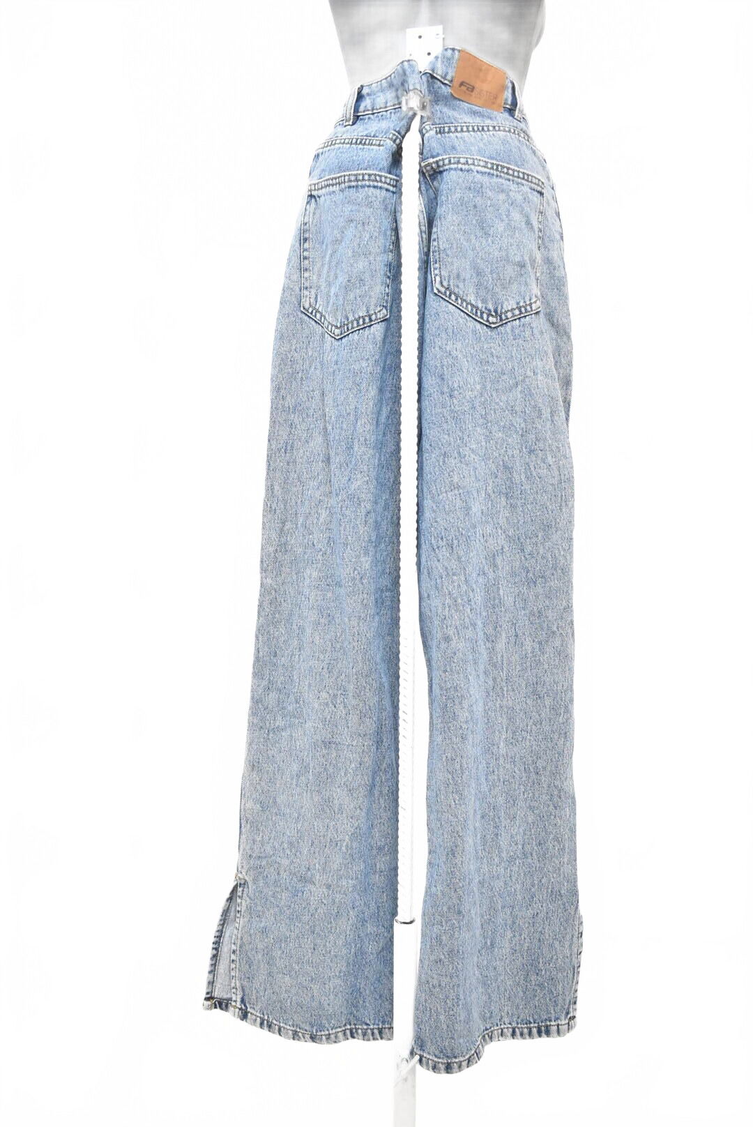 Dámské kalhoty Fbsister, barva denim, velikost XL