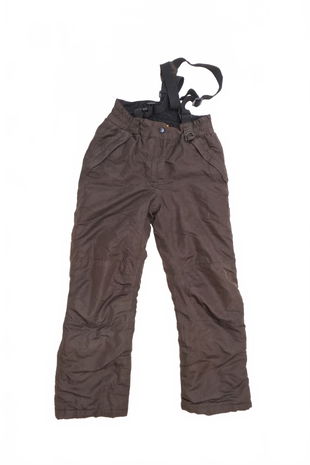 Dievčenské zimné nohavice Crivit, farba hnedá, veľkosť 134