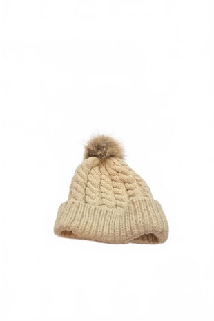 Dámská čepice Genesis, barva béžová