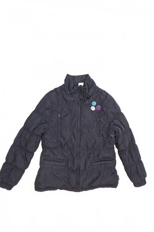 Dievčenská zimná bunda Coccodrillo (Cdrl), farba čierna, veľkosť 146