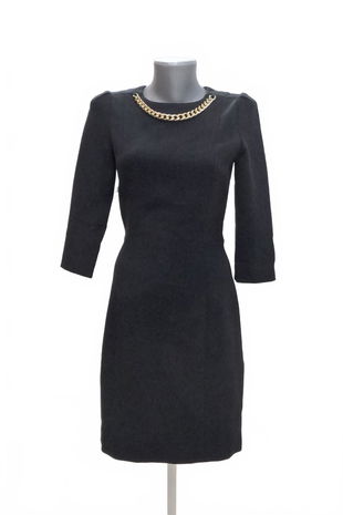 Dámske šaty H&M, farba čierna, veľkosť 38