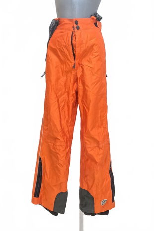 Pánské zimní kalhoty Genesis, barva oranžová, velikost 48
