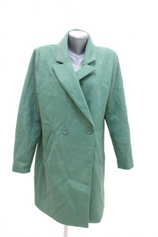 Dámsky zimný kabát Reserved, farba zelená, veľkosť L