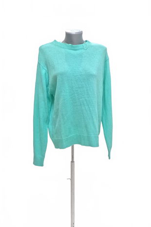 Dámský svetr Terranova, barva zelená, velikost XL