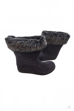 Dívčí zimní boty Genesis, barva šedá, velikost 32