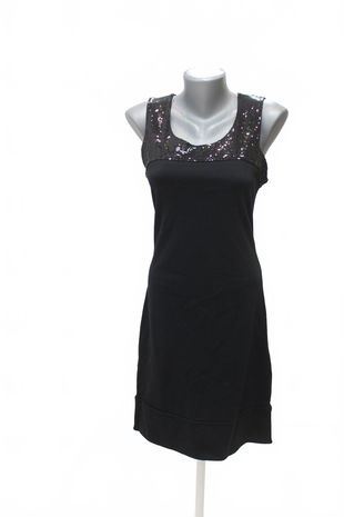 Dámske šaty Rinascimento, farba čierna, veľkosť L