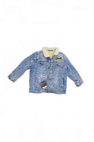 Chlapčenská zimná bunda Genesis, farba denim, veľkosť 98