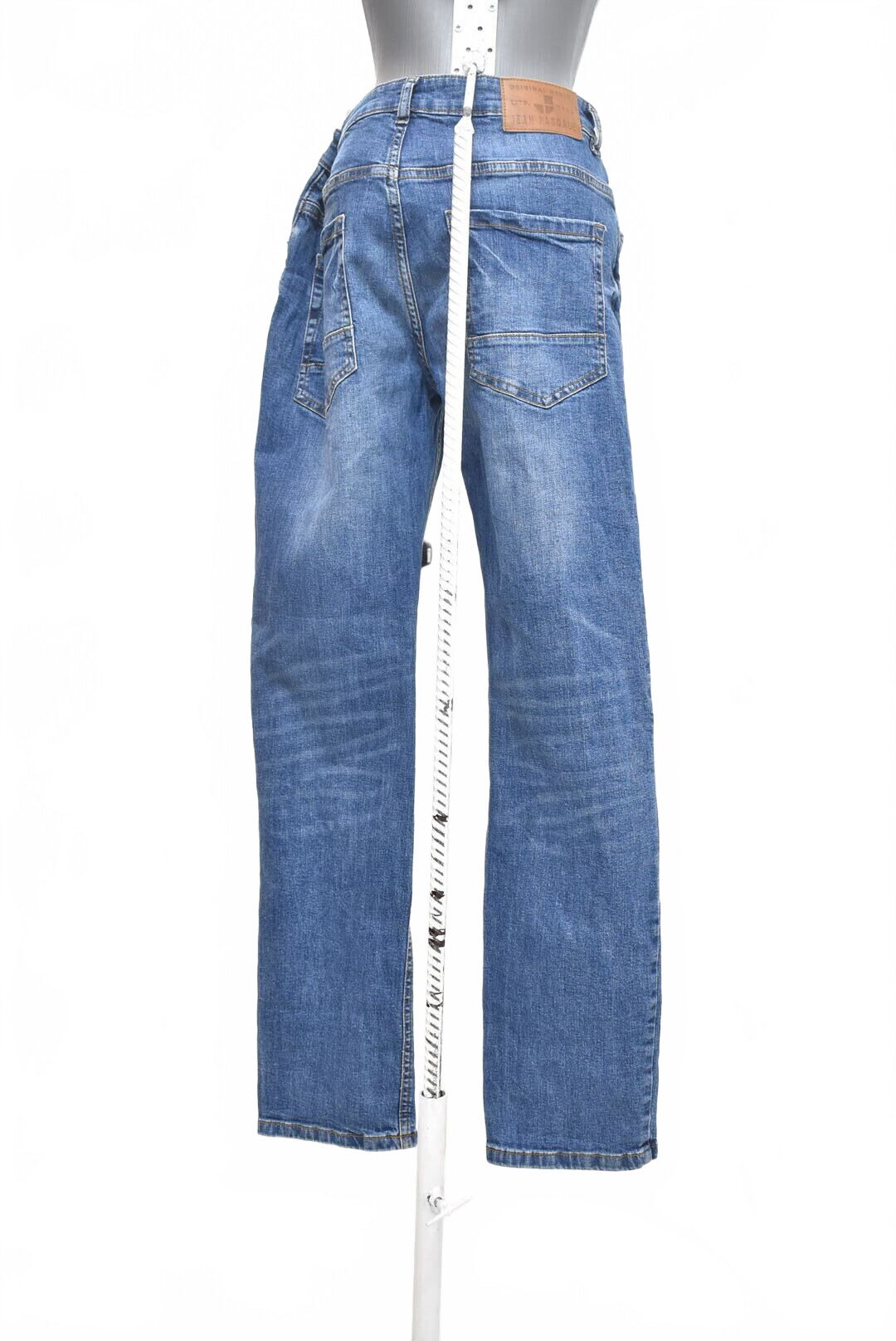 Pánské kalhoty Jean Pascale, barva denim, velikost S